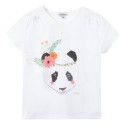 T-shirt manches courtes imprimé panda