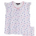 Pyjama imprimé floral Oeko-Tex® 2 pièces