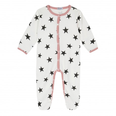 Pyjama une pièce imprimé étoiles Oeko-Tex®