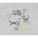 T-shirt manches courtes Oeko-Tex® motifs chats